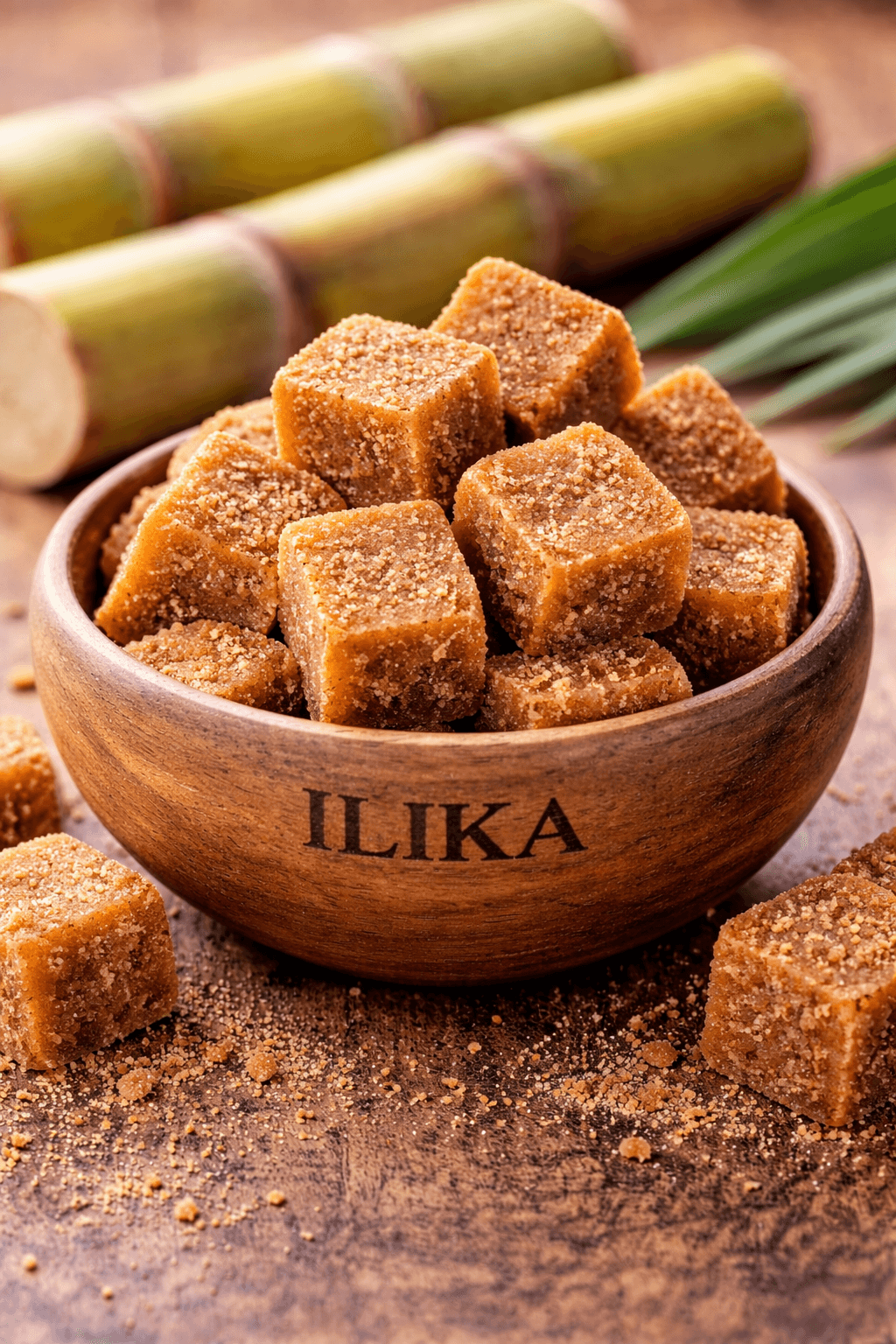 Pure Organic Jaggery Cubes-Ilika
