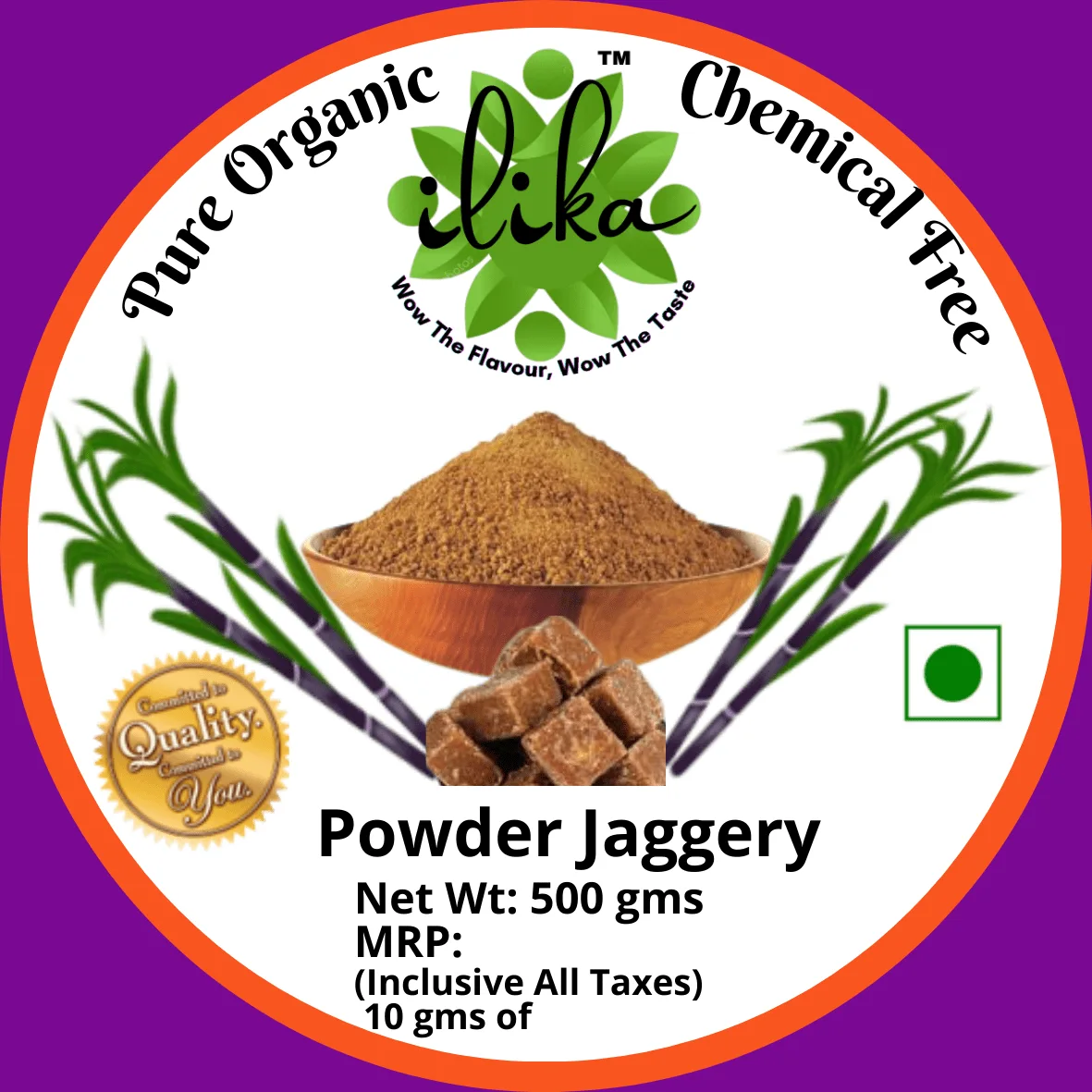 Pure Organic Powder Jaggery
