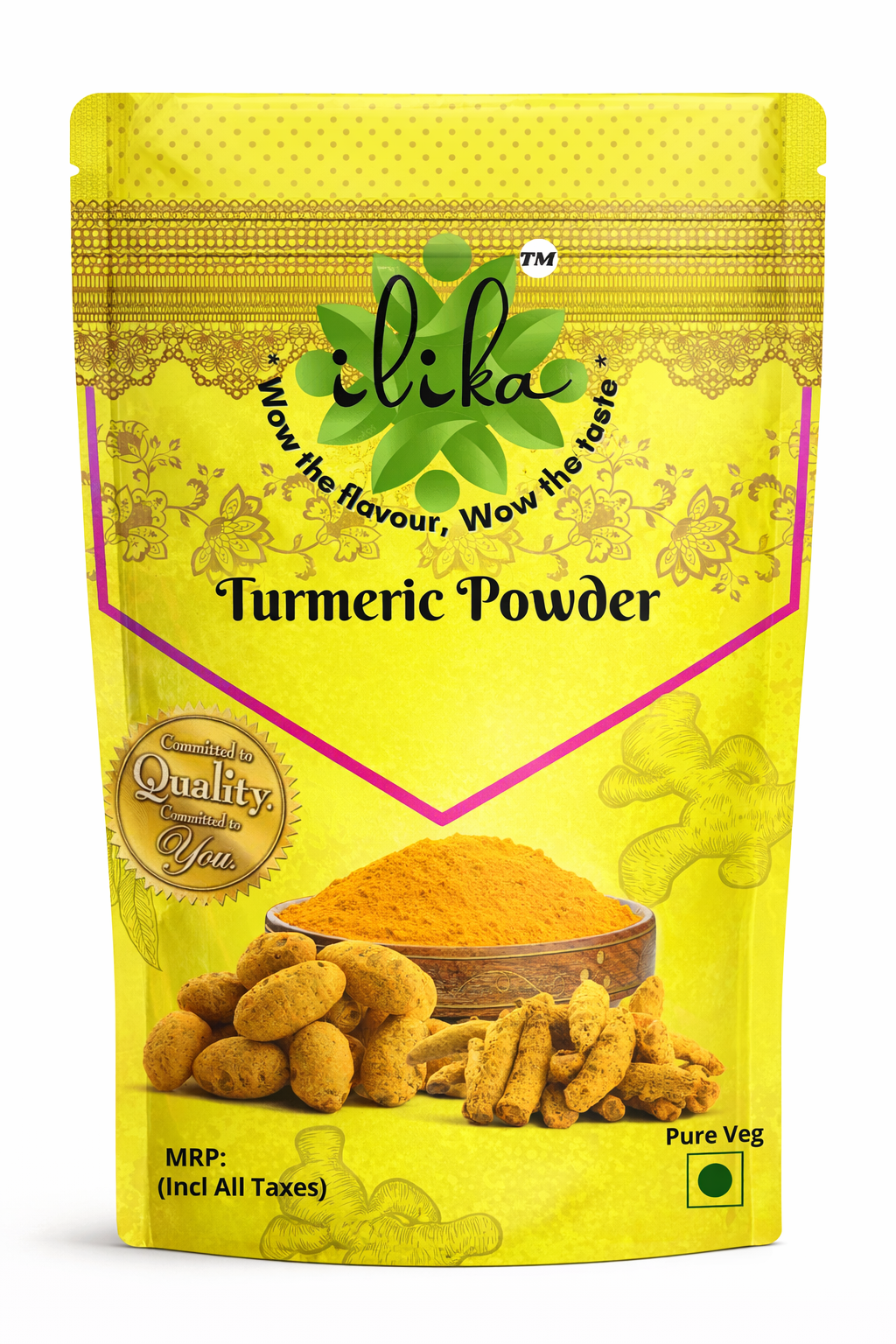ILIKA Turmeric Powder – Pure Export Quality Haldi